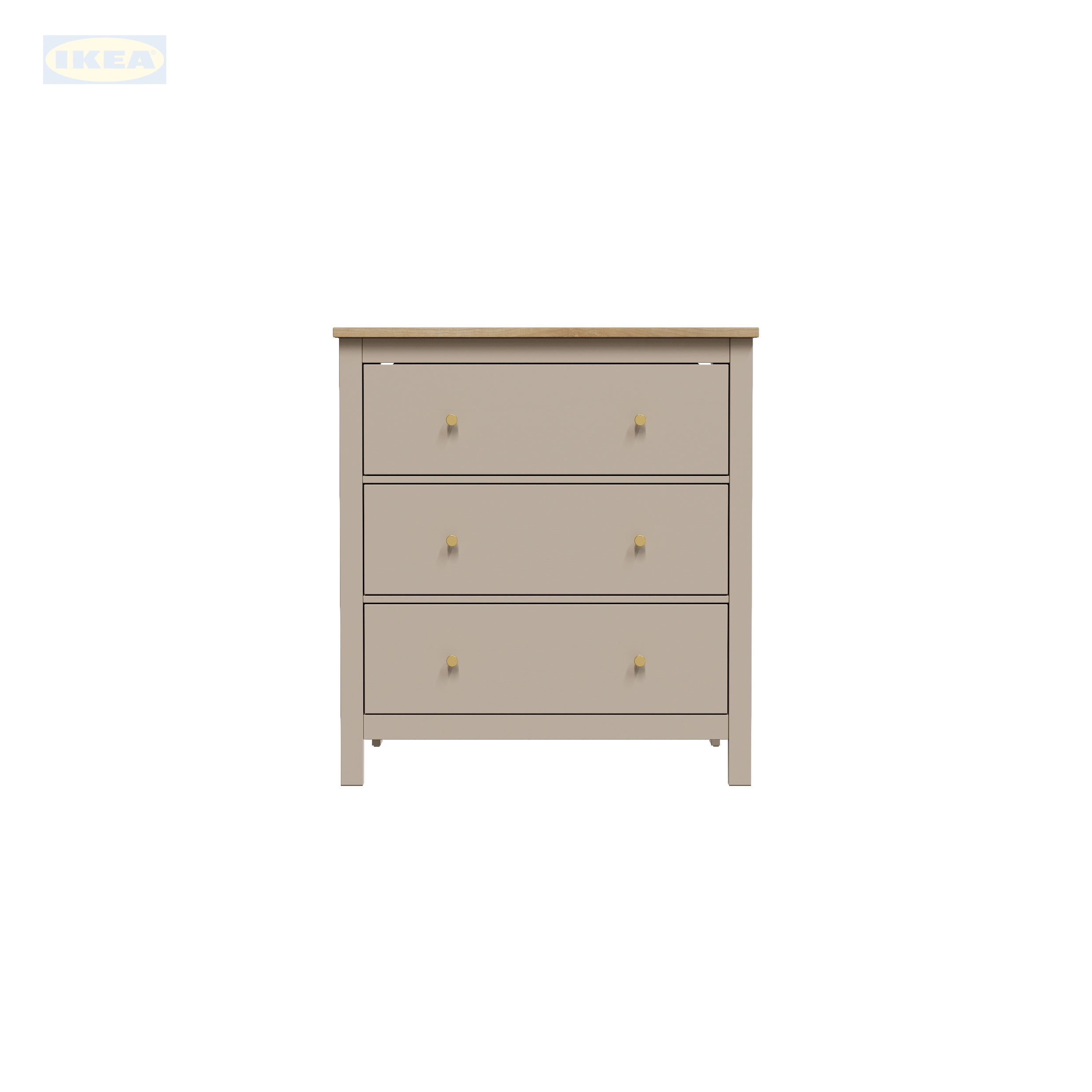 Комод 3 ящика IKEA Кашемир-4