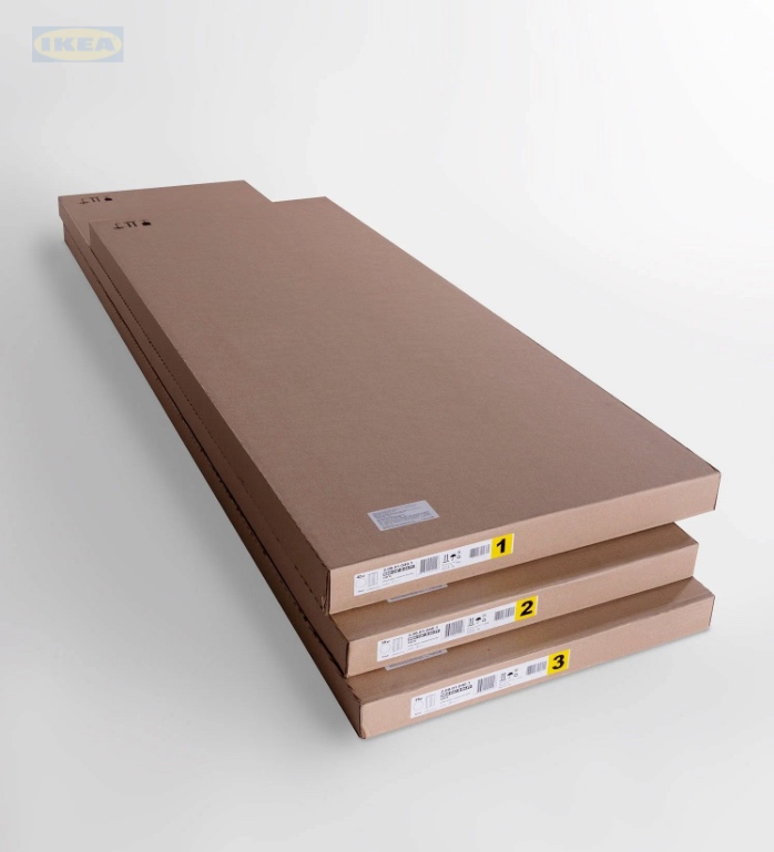 Шкаф распашной IKEA Белый-1