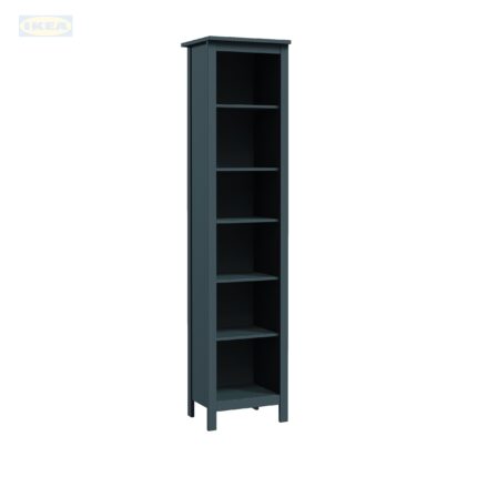 Стеллаж IKEA САГА, 50х42х215 см, Бирюзовый