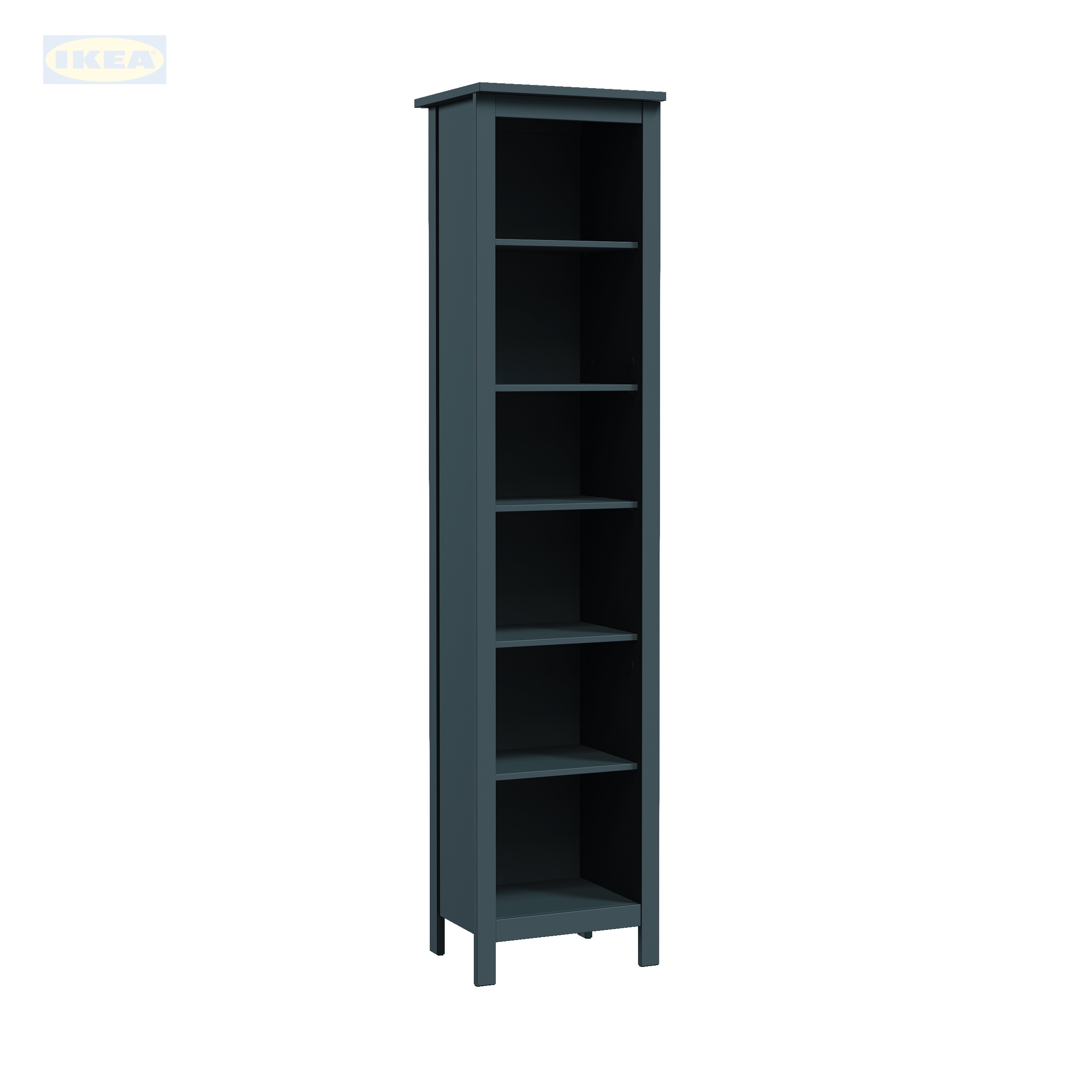 Стеллаж IKEA 50х42х215 см, Бирюзовый-12 Стеллаж IKEA САГА, 50х42х215 см, Бирюзовый