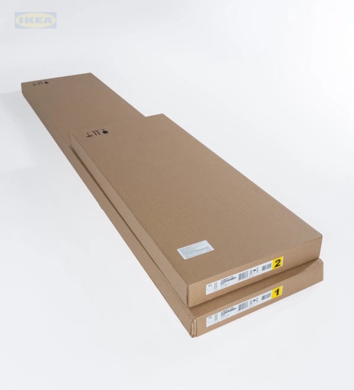Стеллаж IKEA 70х42х215 см, Черный-ясень-2
